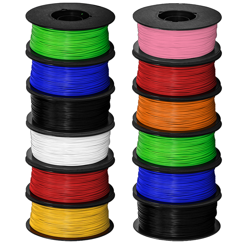 flashforge 3d printer printing material ABS 1kg 1.75mm save big pack bundle 12 twelve