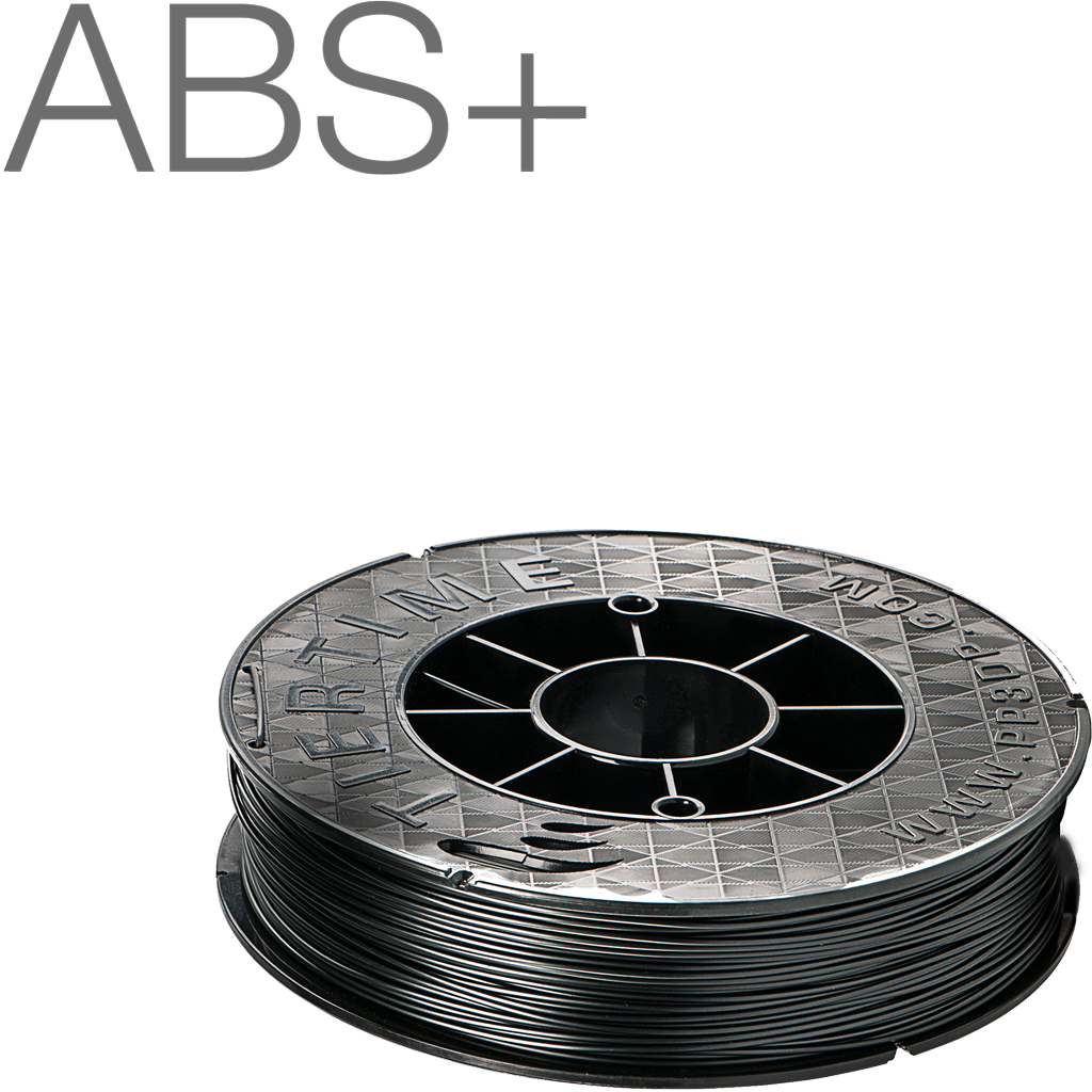 Up Fila ABS+ Premium Black 3D Printing Filament by Tiertime 500gram 1.75mm