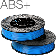 Up Fila ABS+ High Strength Blue 3D Printing Filament by Tiertime Twin Pack