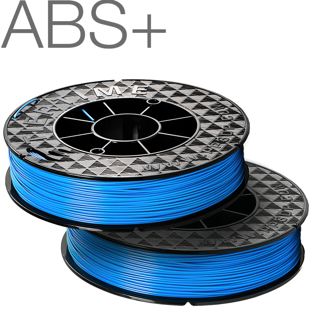 Up Fila ABS+ High Strength Blue 3D Printing Filament by Tiertime Twin Pack