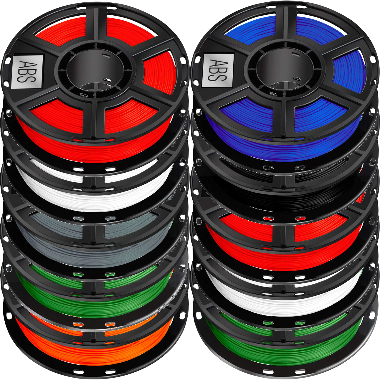 Flashforge PLA 500 gram ten pack