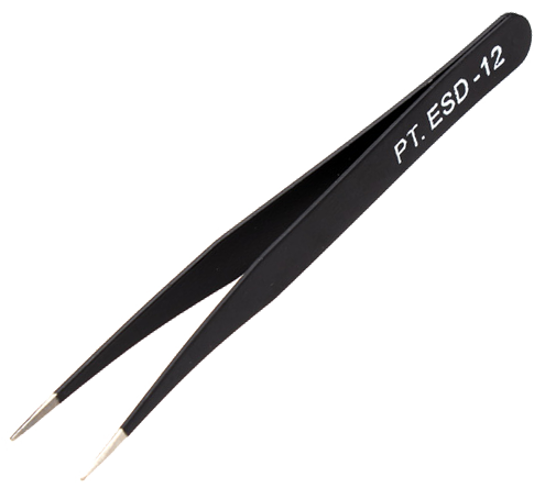 anti statc straight tweezers for 3d printing