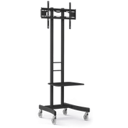 Telehook Floor Cart for Interactive Displays