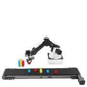 dobot magician four axis arm for production and stem conveyor belt kit 