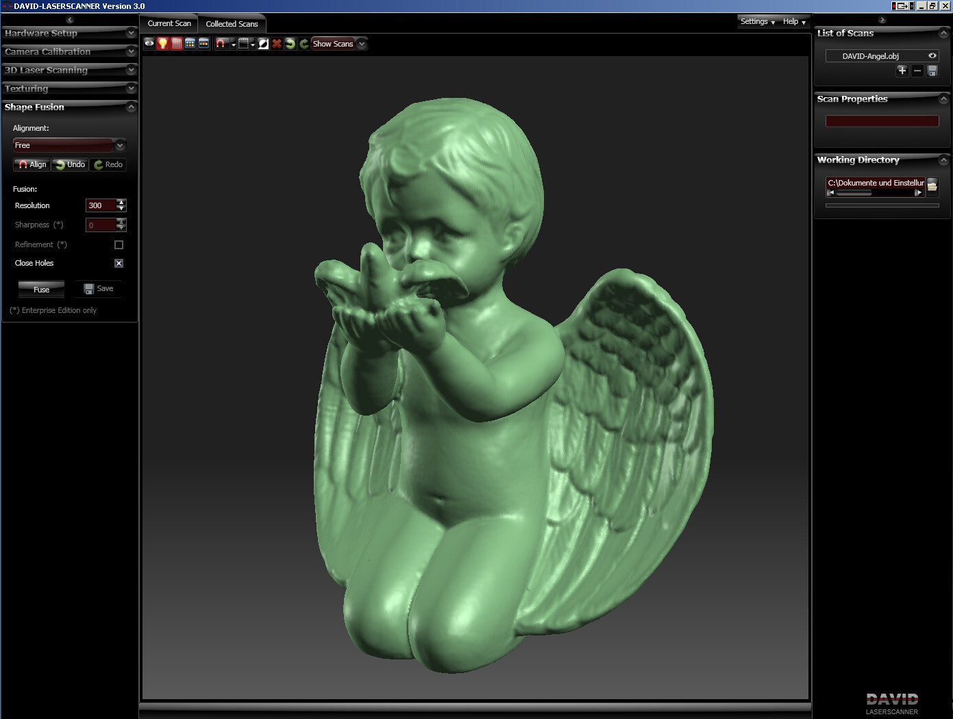 DAVID Laserscanner Starter-Kit Version 2