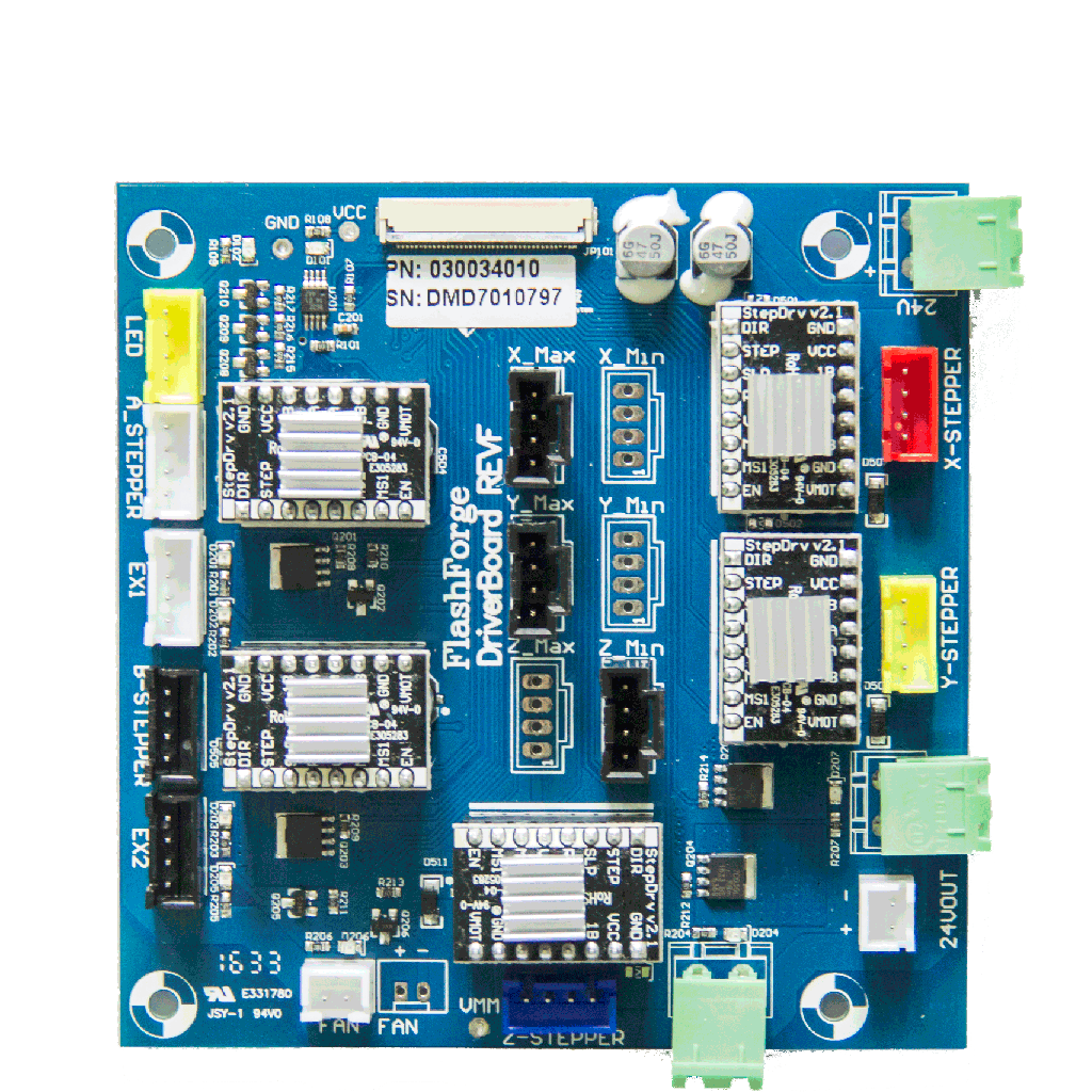 flashforge dreamer driver board 3d printing printer spare part melbourne australia