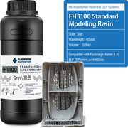 Flashforge FH1100 Standard Grey Resin for HUNTER DLP 3D Printer