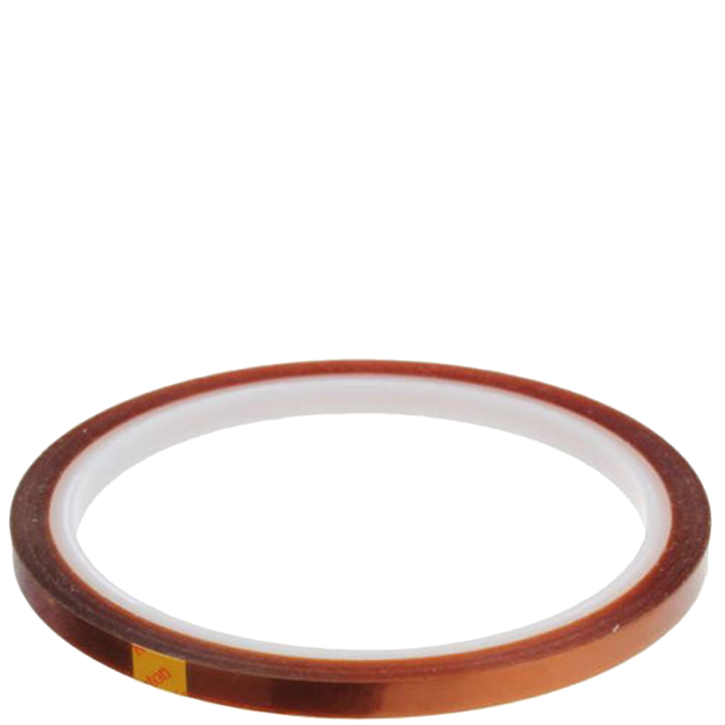 3d printer extruder head heat bed kapton high temperature polymide tape adhesive 5mm roll