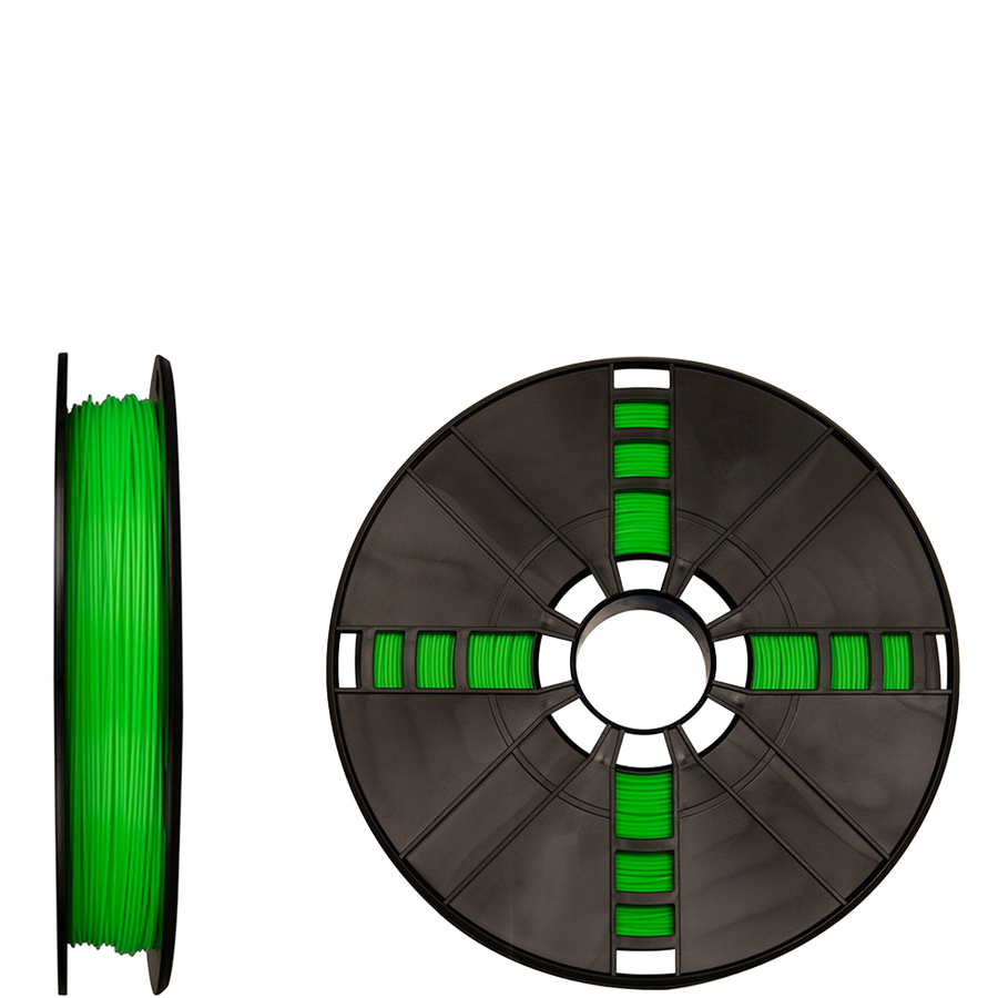 makerbot PLA filament true neon green replicator 