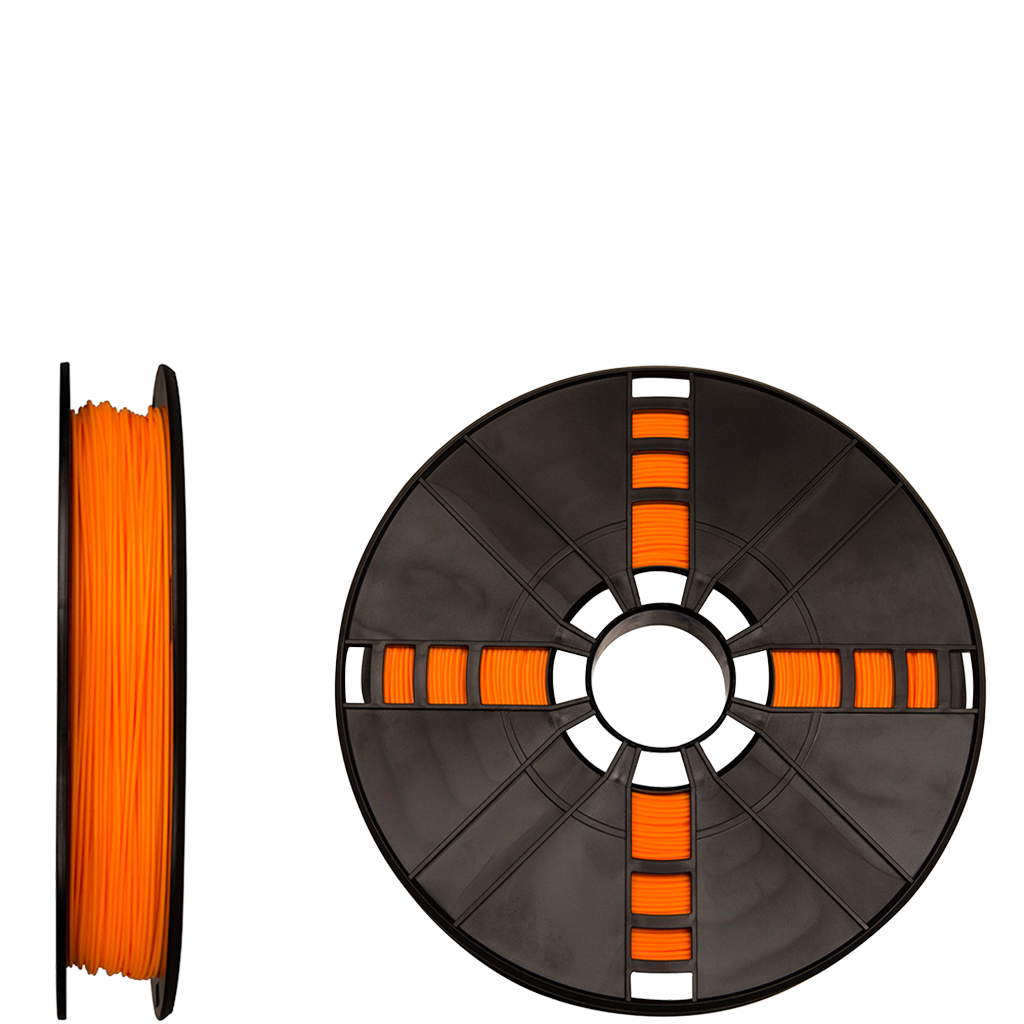 makerbot PLA filament true neon orange replicator 