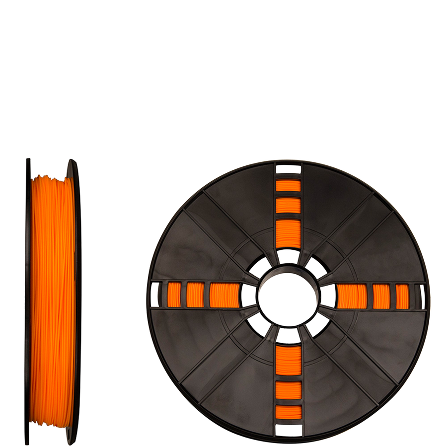 makerbot PLA filament true neon orange replicator 