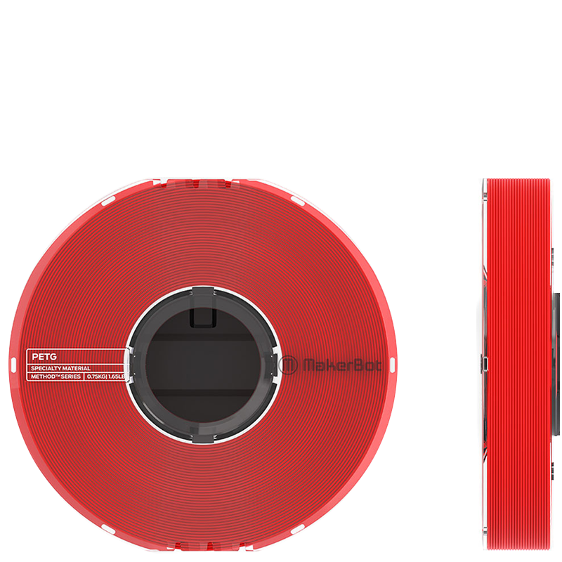 MakerBot Method PETG Speciality Material Red PETG - 375-0028A