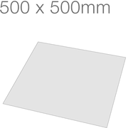PEI build surface adhesion platform 3d printing printer spare part melbourne australia 500