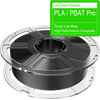 Black PLA PBAT Professional Tough Low Warping Filament for 3D Printers - Jelly Bean Filament