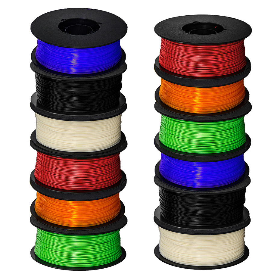 flashforge 3d printer printing material PLA 1kg 1.75mm save big pack bundle 12 twelve
