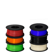 flashforge 3d printer printing material PLA 1kg 1.75mm save big 6 pack bundle