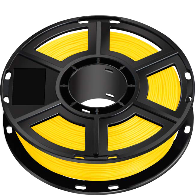 Flashforge Yellow PLA 500 gram filament Spool