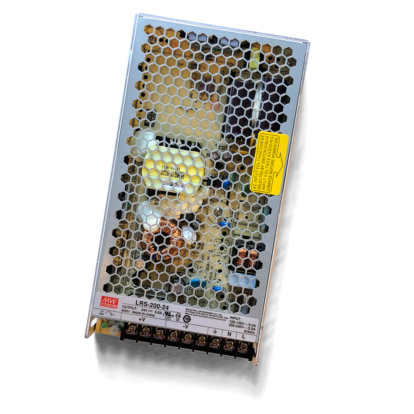 Genuine MeanWell Power Supply - 24V 8.8A