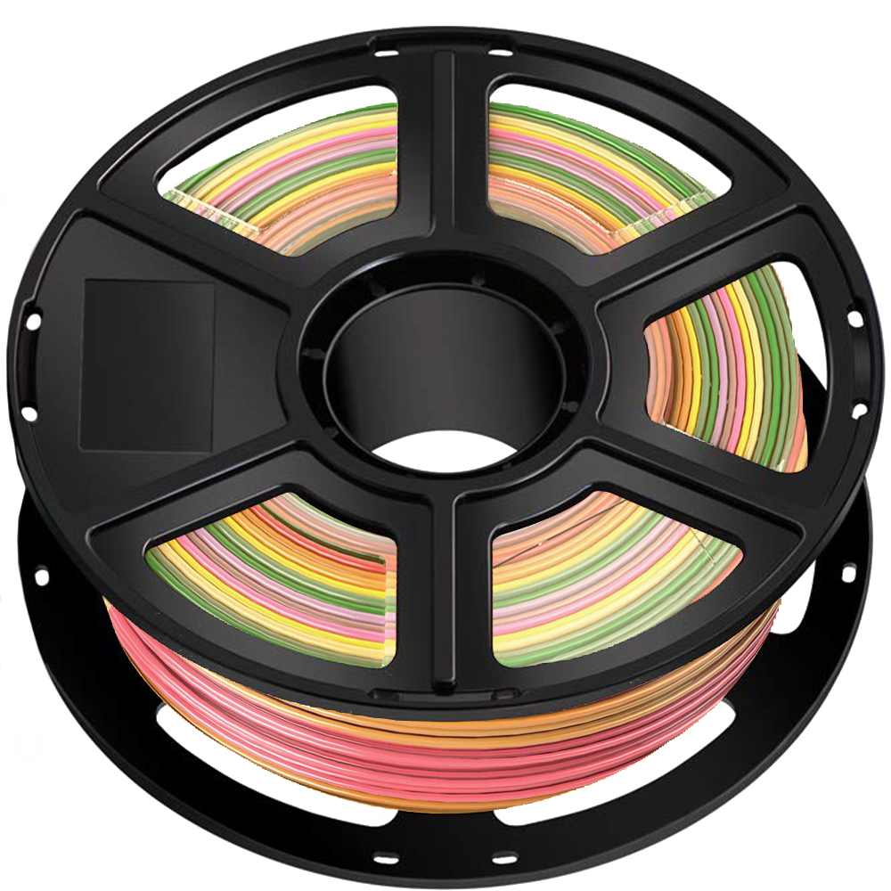 Flashforge Rainbow Multi-colour PLA spool