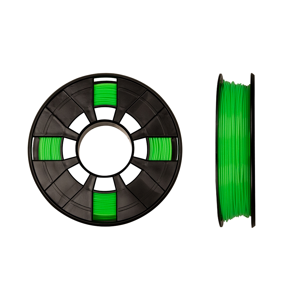 makerbot PLA filament true neon green replicator