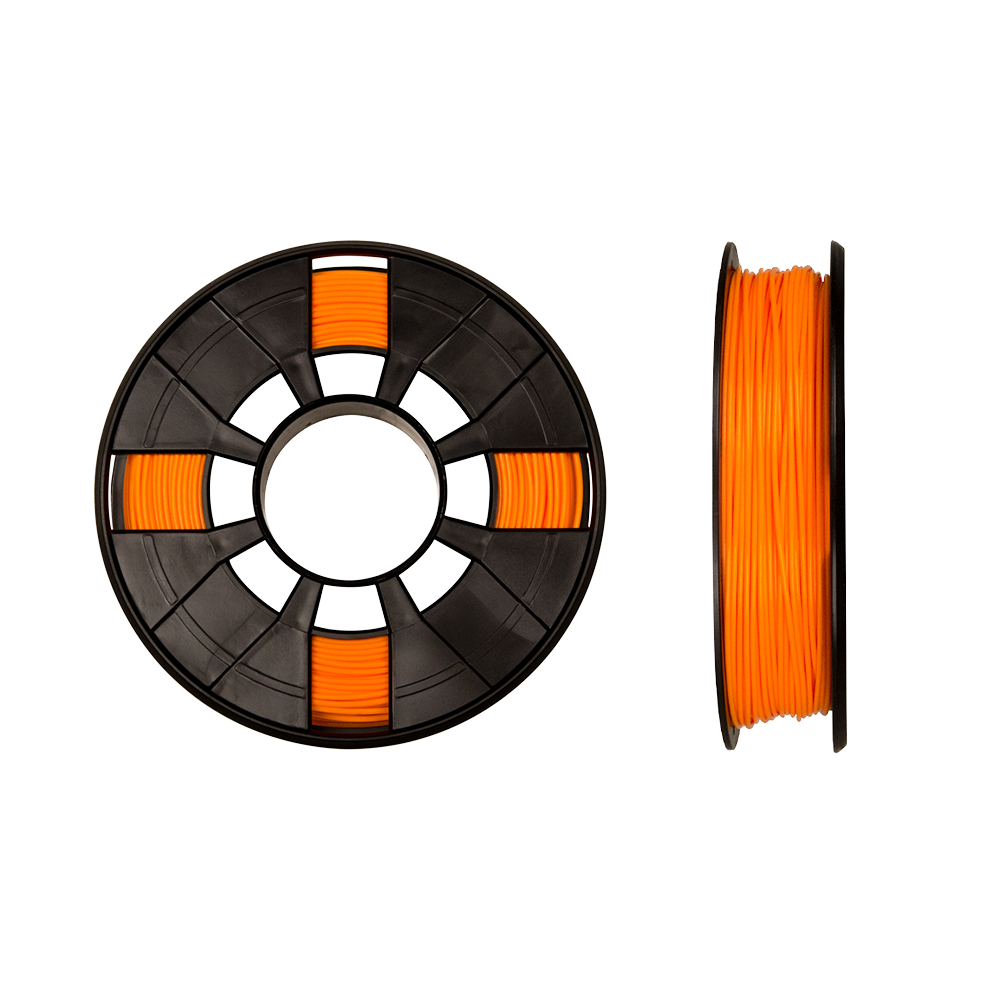 makerbot PLA filament true neon orange replicator 