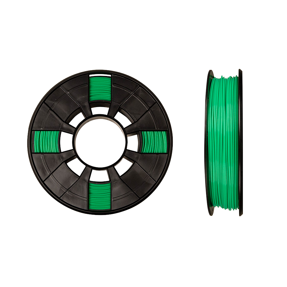 makerbot PLA filament true green replicator small