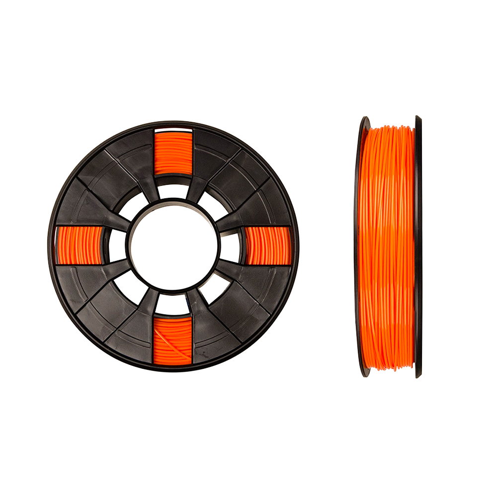 makerbot PLA filament true orange replicator small