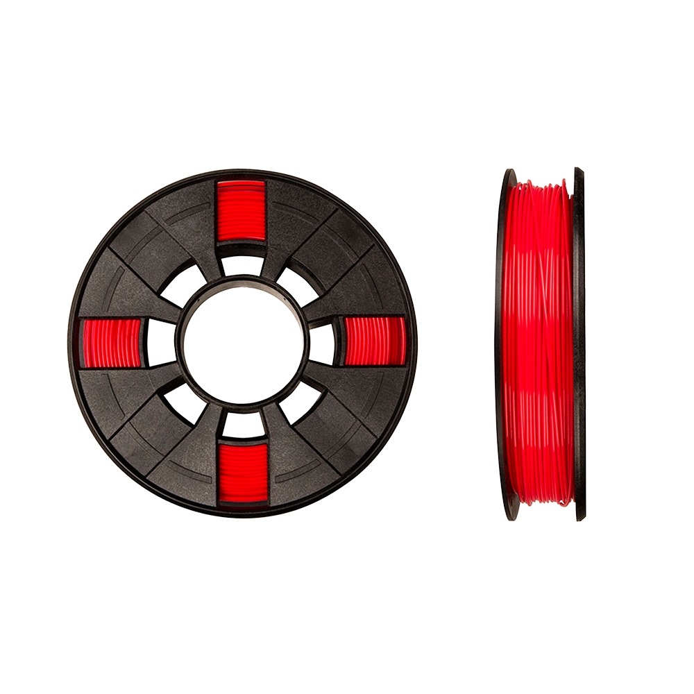 makerbot PLA filament true red replicator small