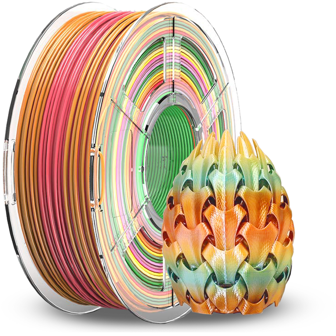 Flashforge SIlk Rainbow Filament 1.75mm
