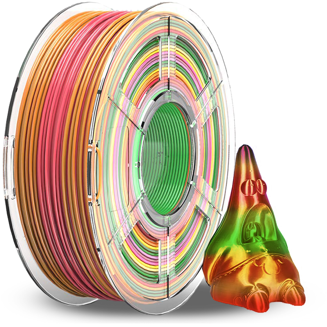 Silk PLA Rainbow 500g