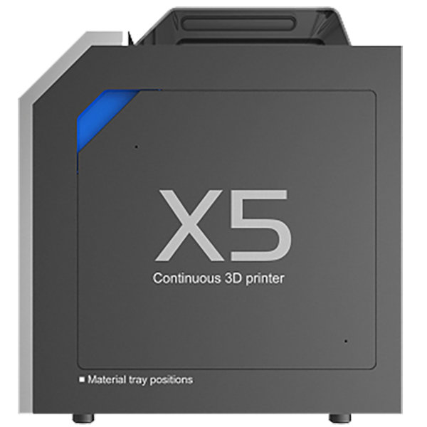 Tiertime X5 Coninuous 3D Printer side view