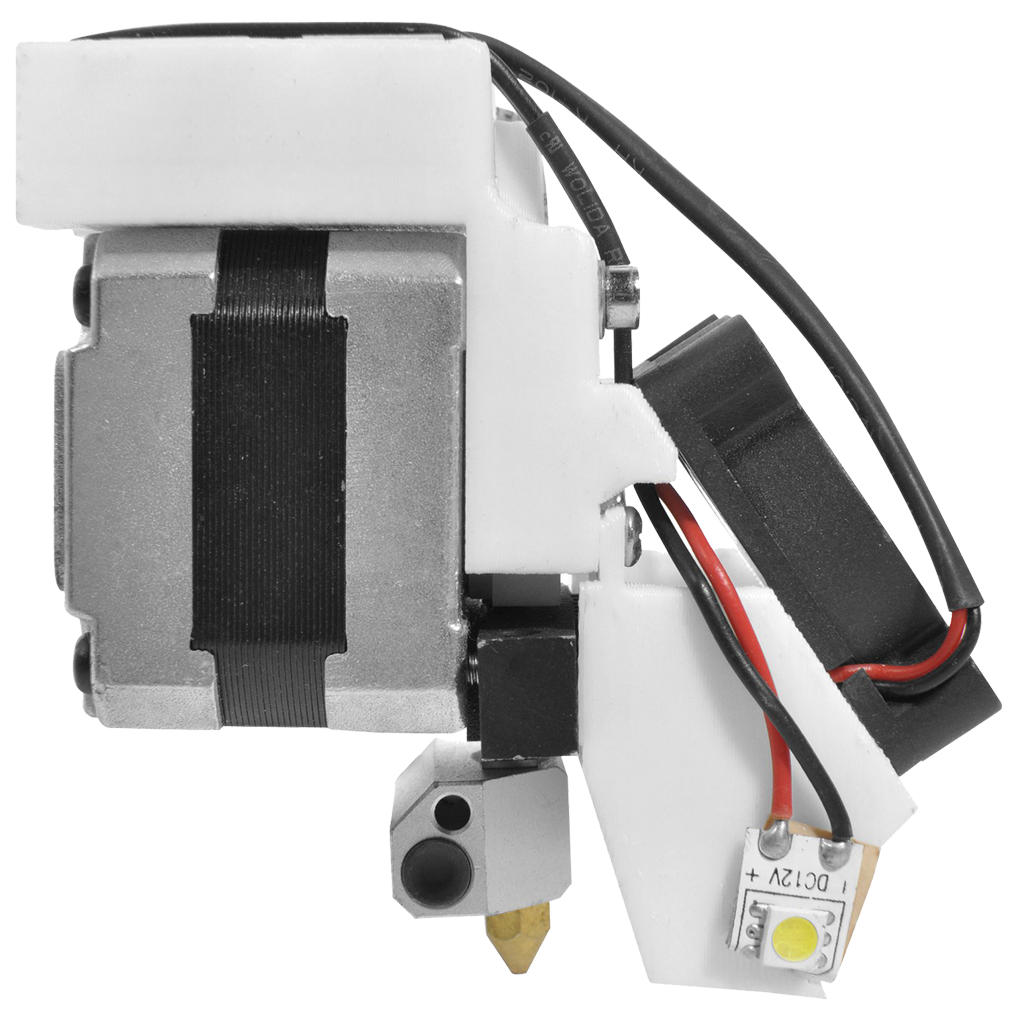 Up Mini extrude assembly