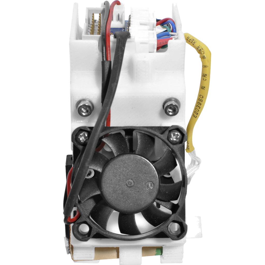 Up Mini Extruder Block assembly