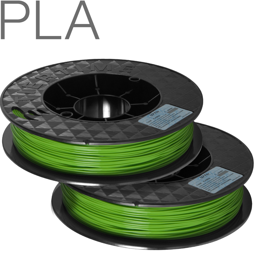 UP PLA filament by TierTime Green 500 gram