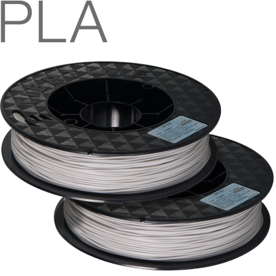 UP PLA filament by TierTime grey 500 gram twin pack