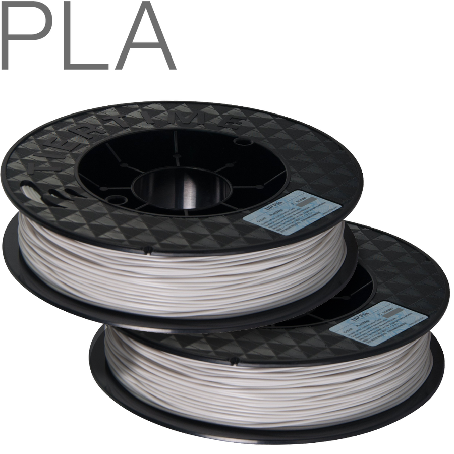 UP PLA filament by TierTime grey 500 gram twin pack