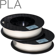 UP PLA filament by TierTime Natural 500 gram twin pack