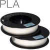 UP PLA filament by TierTime Natural 500 gram twin pack