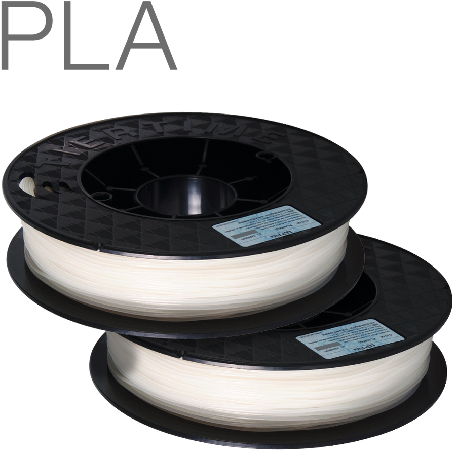 UP PLA filament by TierTime Natural 500 gram twin pack