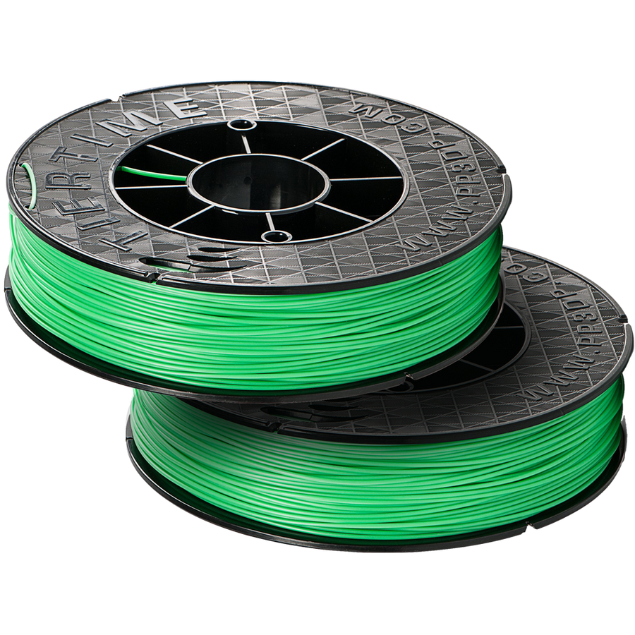 Up Fila ABS Green 3D Printing FIlament by Tiertime