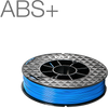 Up Fila ABS+ High Strength Blue 3D Printing Filament by Tiertime 500g 1.75mm