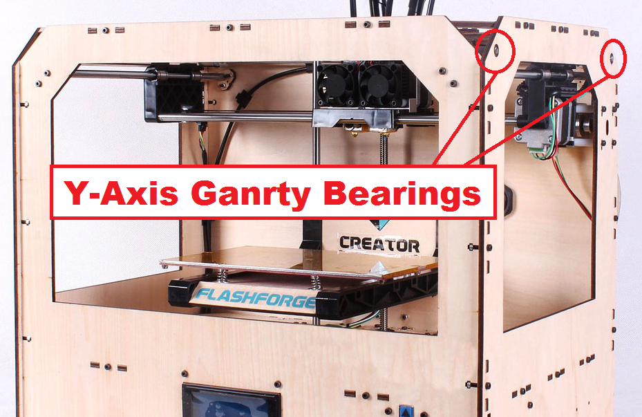 FLASHFORGE Gantry Bearings