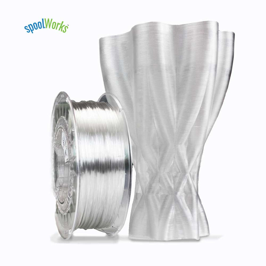 e3d edge pla abs 3d printing printer filament crystal clear