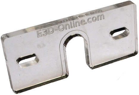 e3d v6 hotend mount plate