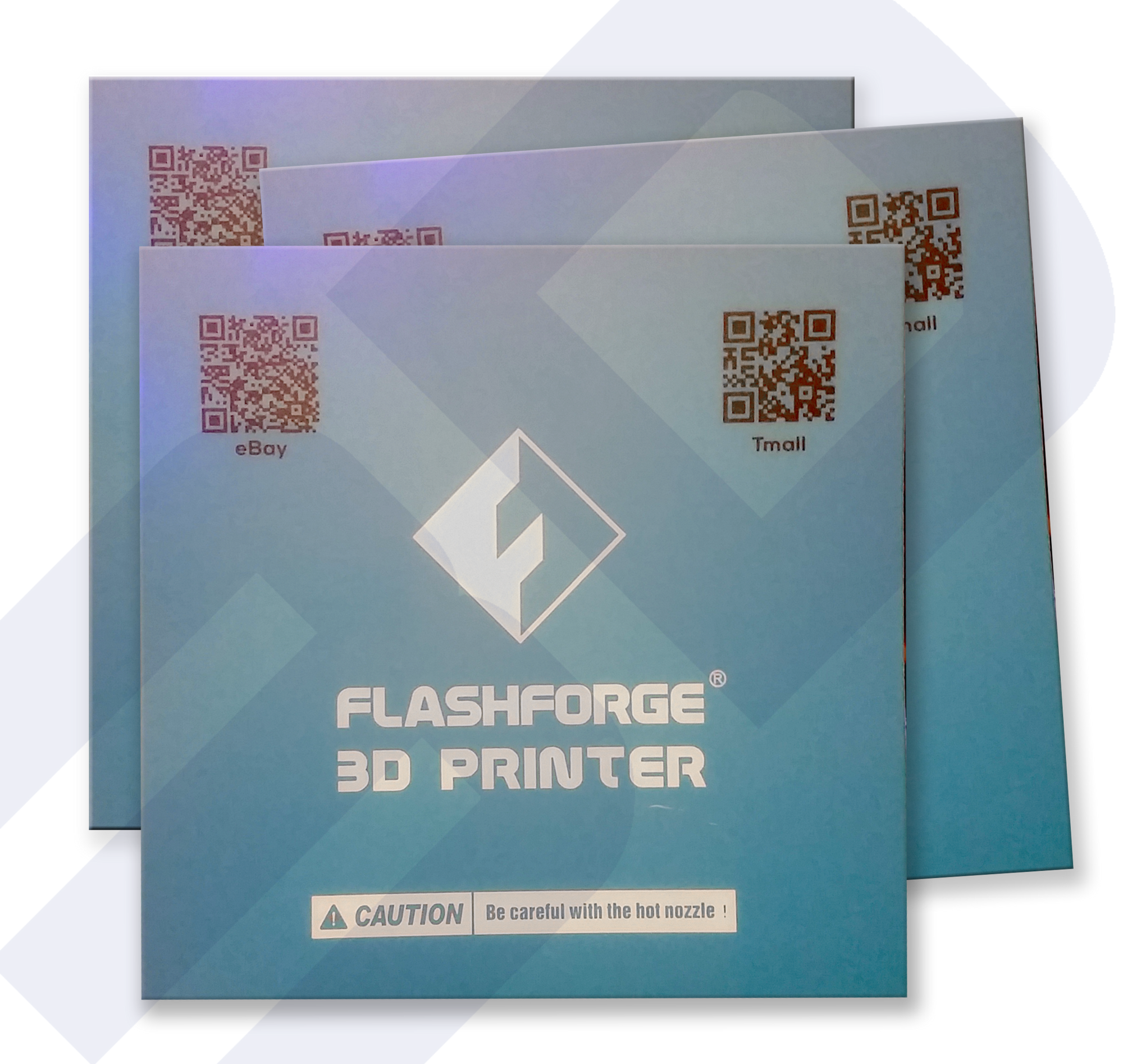 Flashforge Finder Printing Surface 3 pack