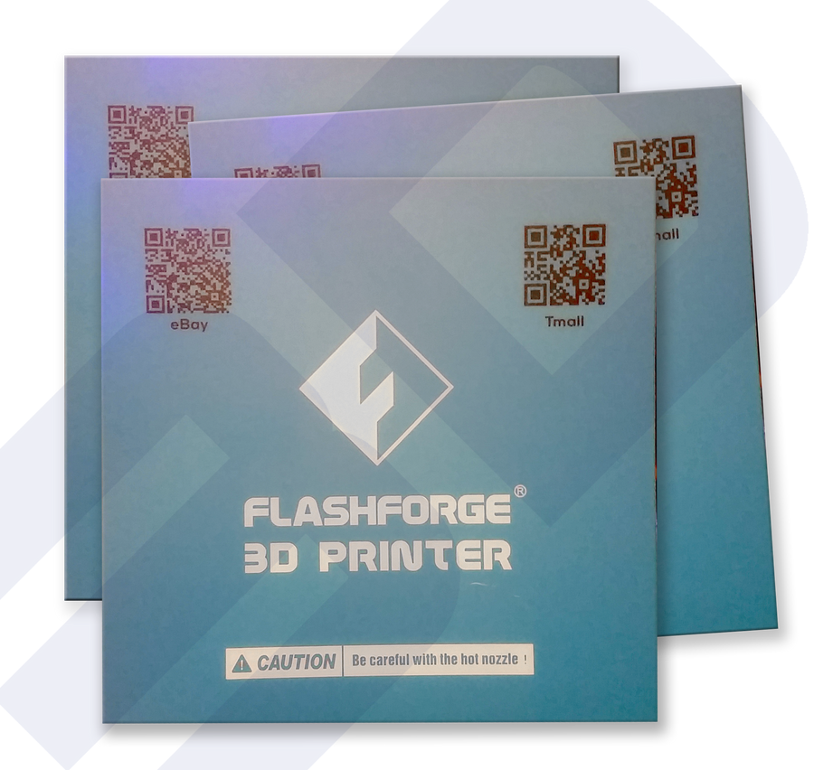 Flashforge Finder Printing Surface 3 pack