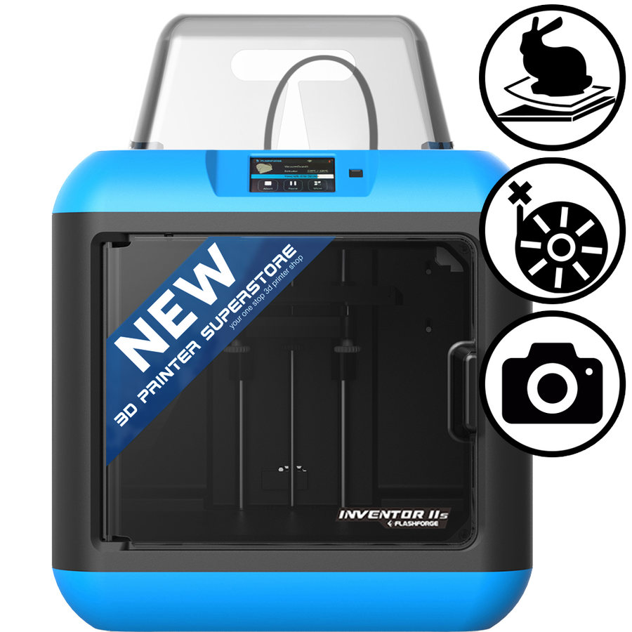 flashforge inventor 2 II s 2s IIs NEW 3d printer with air filtering 