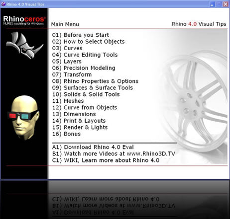 Rhino Visual Tips DVD