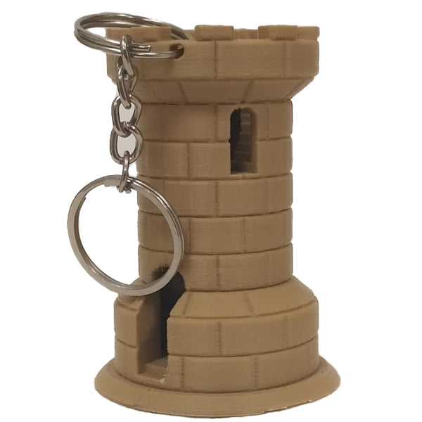 Flashforge Matte Grey PLA Skin Coloured Printed rook sample