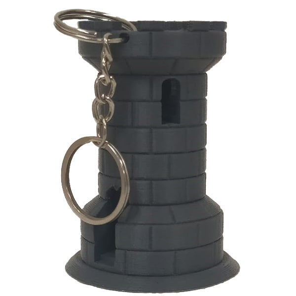 Flashforge Matte Grey PLA Grey Printed rook sample